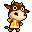 Patty the brown cow
